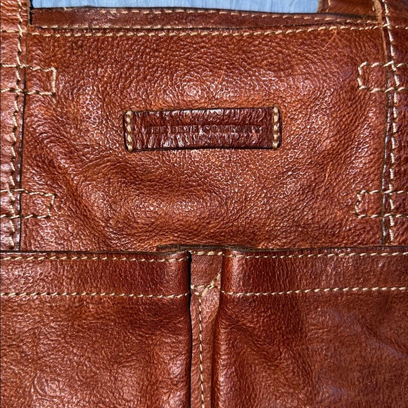 Frye Cognac Leather Shoulder Bag - Picture 2 of 7